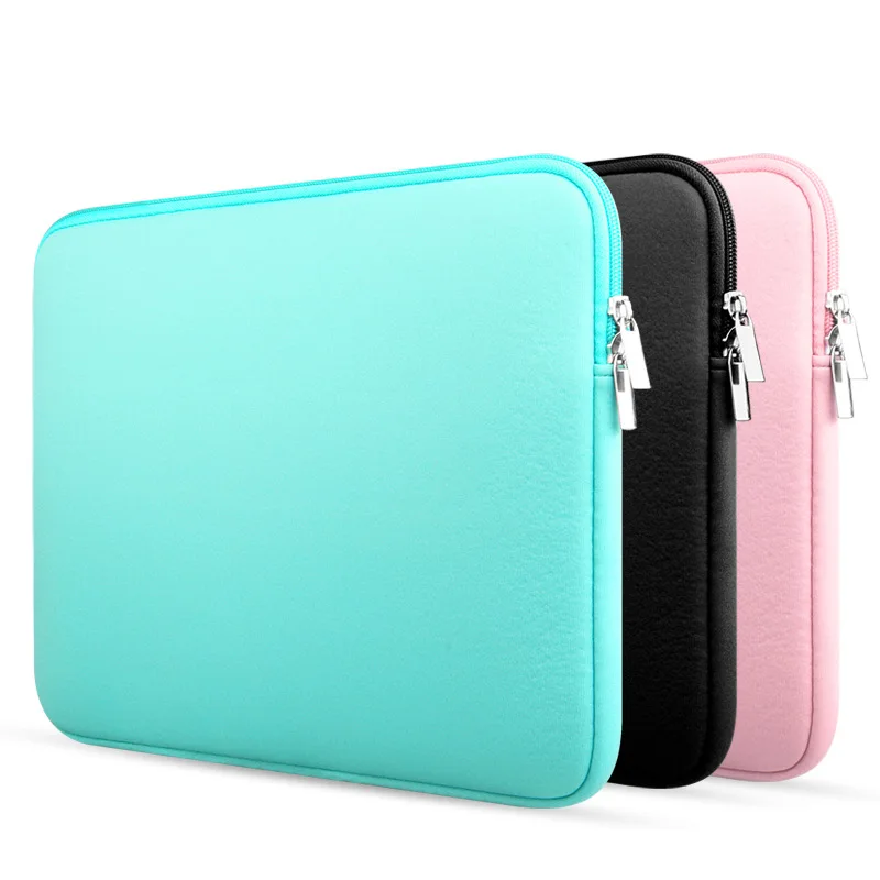 

Zipper Laptop Notebook Case Tablet Sleeve Cover Bag 12" 13" 14" 15" 15.6"For Macbook AIR PRO Retina Protective Case