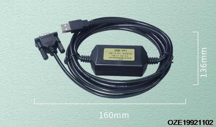 

USB-PPI Программирование Φ PLC (CPU224 226 222) - 3 м кабель загрузки/загрузки