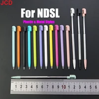 jcd 100pcs multi color plastic metal touch screen pen stylus portable pen pencil touchpen set for ndsl accessories