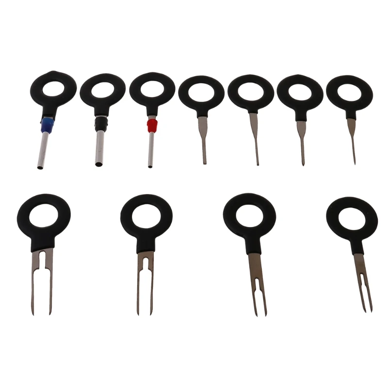 

L9BC 11 Pcs Car Terminal Removal Tool Kit Wiring Connector Pin Release Extractor
