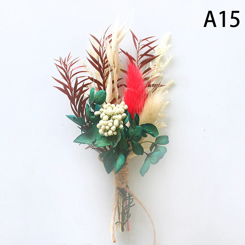 

Мини-букет сухоцветов для дома