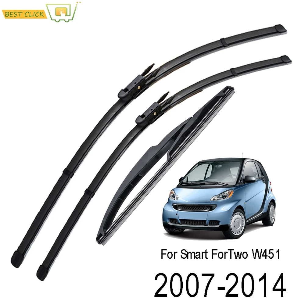 

Щетки стеклоочистителя Misima для Smart ForTwo W451 2007-2014, комплект переднего и заднего стекла 2008 2009 2010 2011 2012 2013