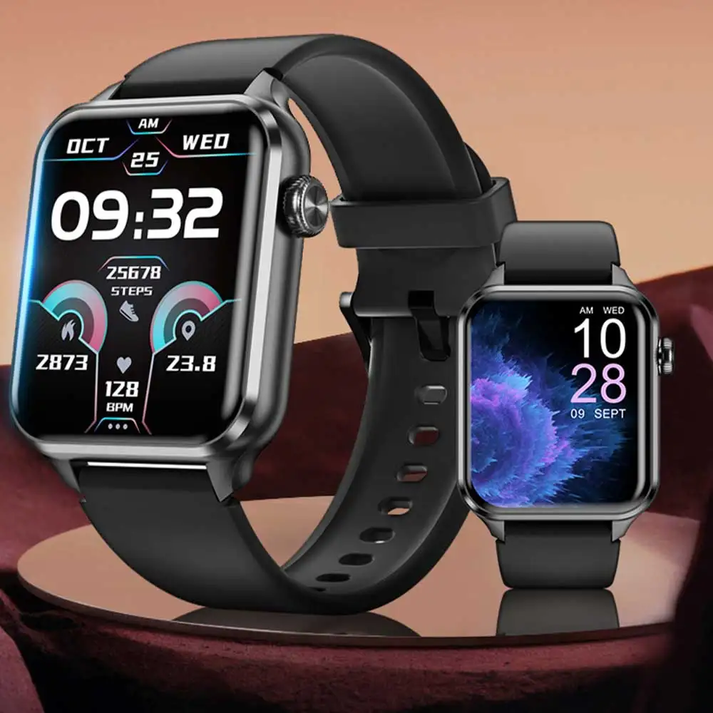 

New Bluetooth call waterproof sports watch heart rate and blood pressure multifunctional health monitoring intelligent bracelet