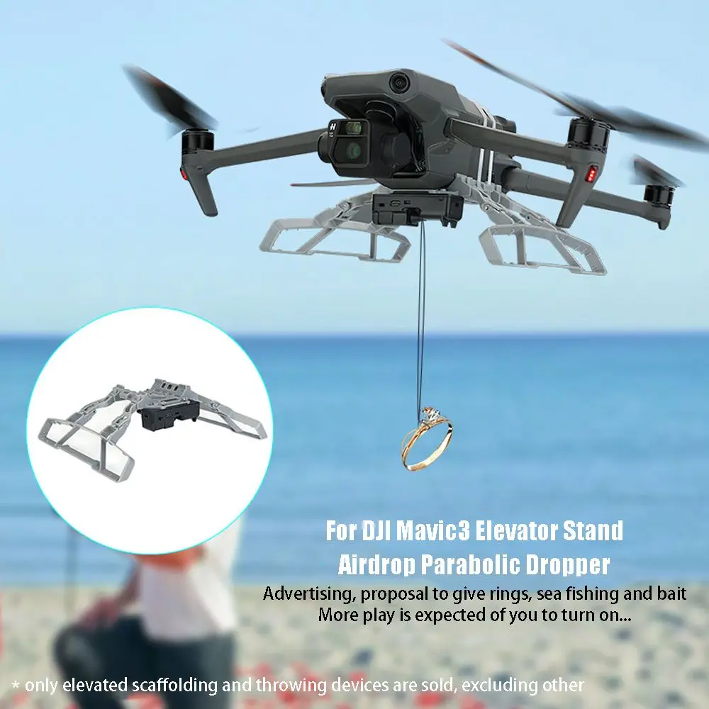 

Remote Delivery Drone Accessories Remote Control Parabolic Light Thrower Airdrop For DJI Mavic 3 Drone For DJI Mavic 3