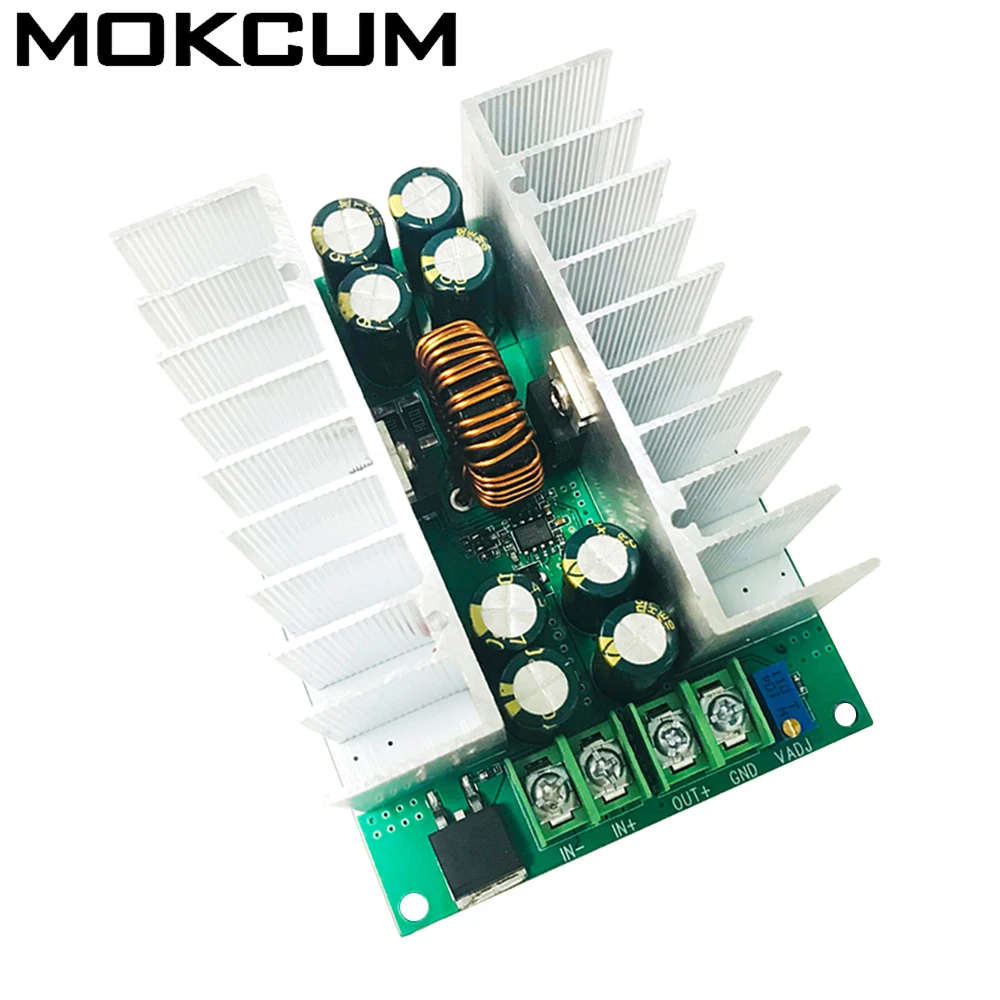 

DC-DC 300W Step UP Power Supply Converter Module Boost Adjustable Voltage 10-30V to 12-60V Short Circuit Protection