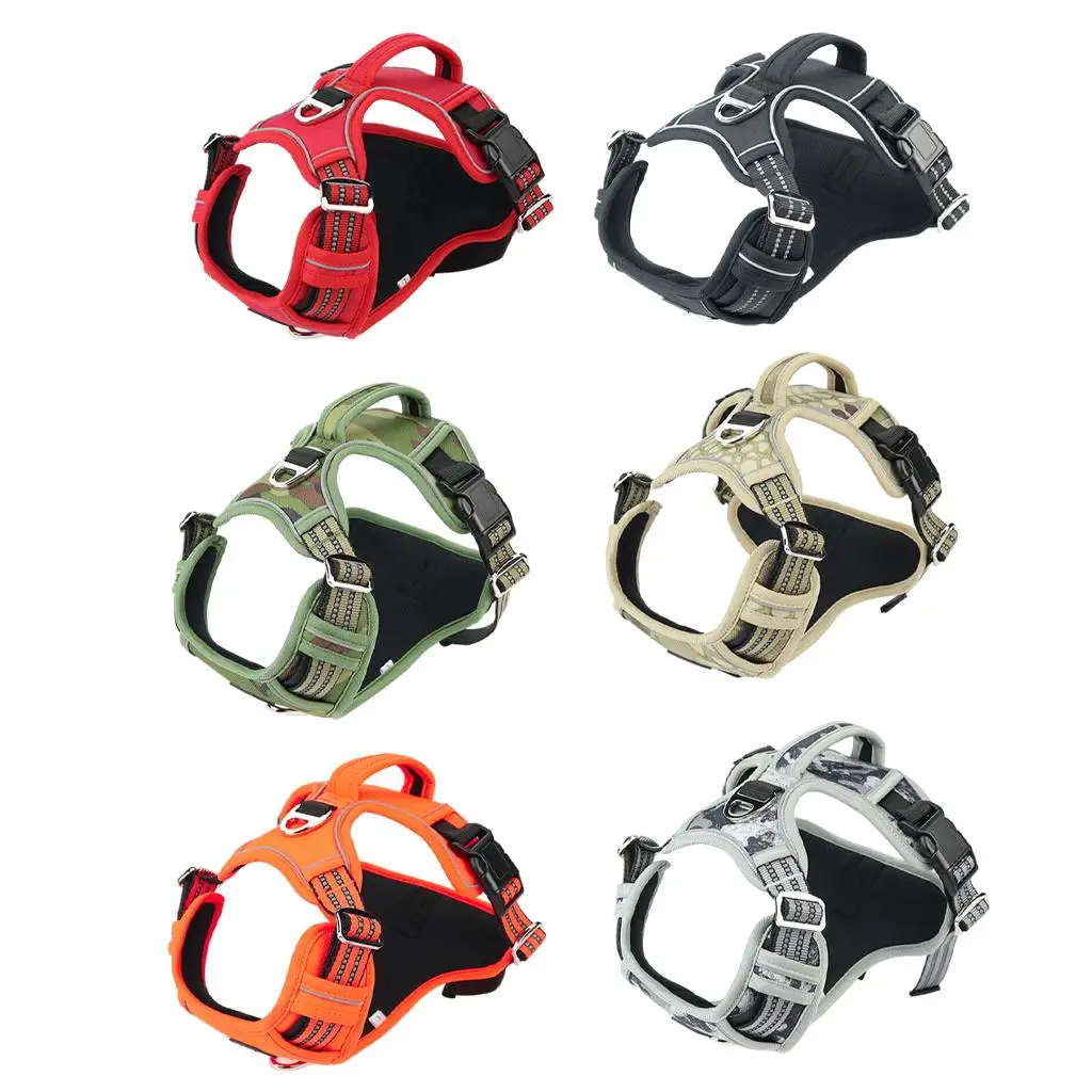 

Cold Weather Adjustable dogs and cats Harness Harnesses - L Dogs Hiking Working Walking Hunting Skiing Camping