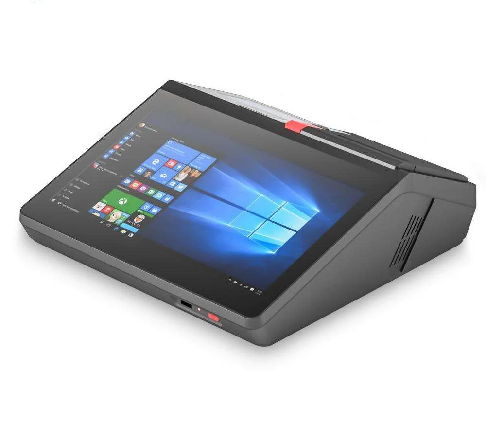 Фото POS-система с 11,6-дюймовым 10-точечным емкостным сенсорным экраном, Bluetooth/Wi-Fi и 80-мм термопринтером чеков по заводской цене №3