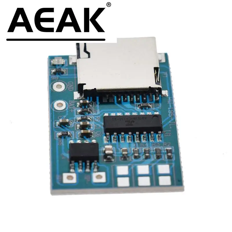 GPD2846A TF Card MP3 Decoder Board 2W Amplifier Module for Arduino GM Power Supply Module AEAK images - 6