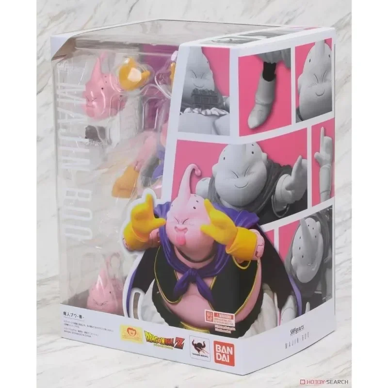 Фото В наличии оригинальные BANDAI Dragon Ball Z S.H.Figuarts SHF Majin Buu ПВХ аниме фигурки героев модель коллекция игрушек подарки на праздник №2