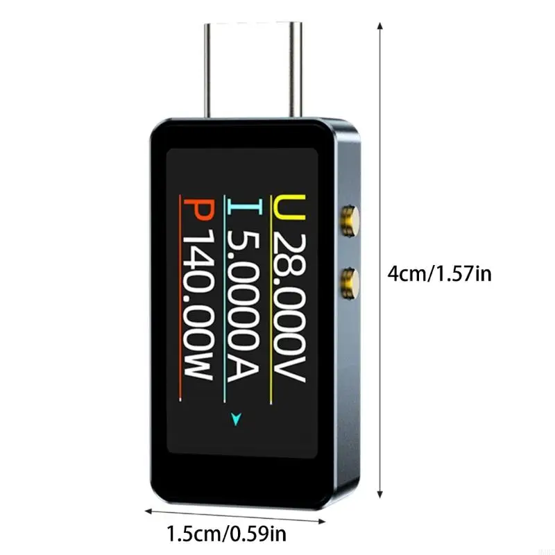 M3GC DC4-28V Type C Detectors для телефона и компьютера с дисплеем данных в реальном времени