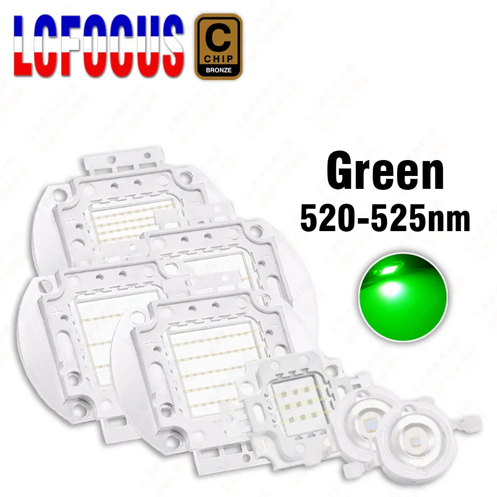 

High Power LED COB Chip Lamp Bulbs 1W 3W 5W 10W 20W 30W 50W 100W 200W 300W 500W Green 1 3 5 10 20 30 50 100 300 500 W Watt