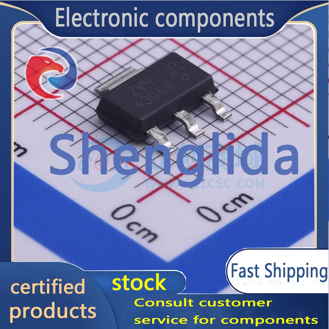 

ZVN4306GVTA packaged SOT-223 field-effect transistor (MOSFET) brand new off the shelf 1PCS