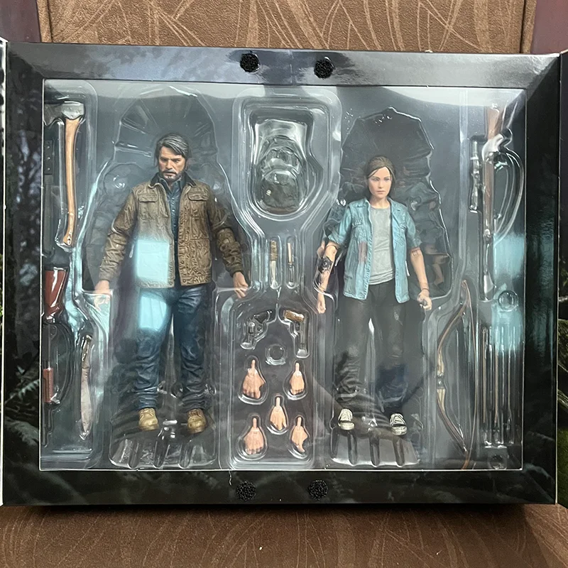 

NECA оригинальная экшн-фигурка джэль Элли последняя часть из США с луком набор моделей Игрушек Подвижная кукла декор для книжной полки Marvel