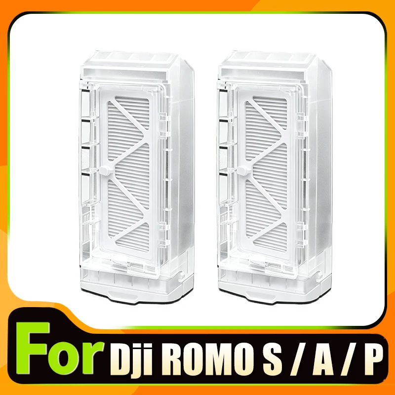 Фото Оригинальный контейнер для пыли для робота-пылесоса DJI ROMO P / ROMO S / ROMO A, аксессуары, контейнер для мусора с фильтром, запасные части №1