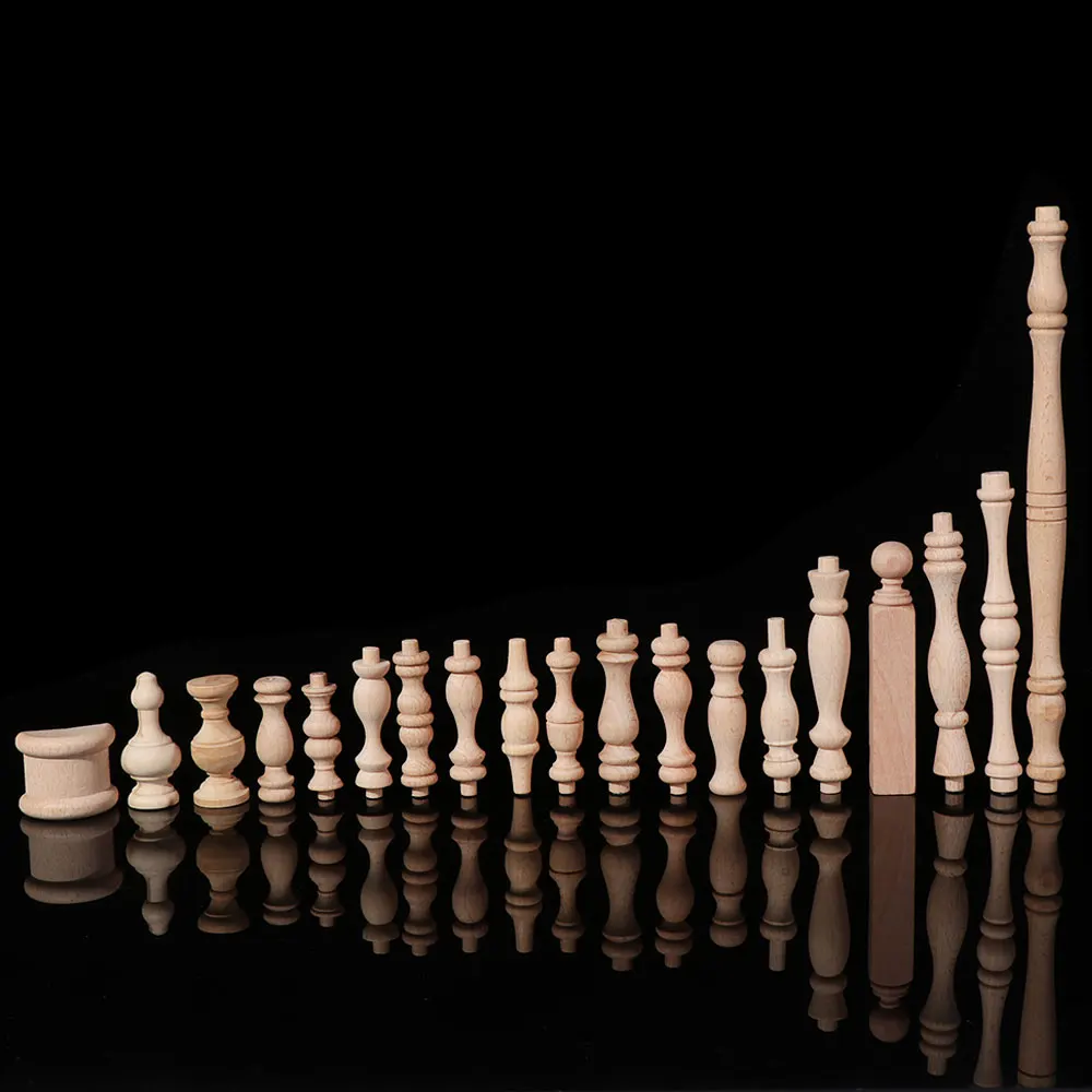 Винтажные деревянные резные ножки для мебели шкафа сиденья домашний декор