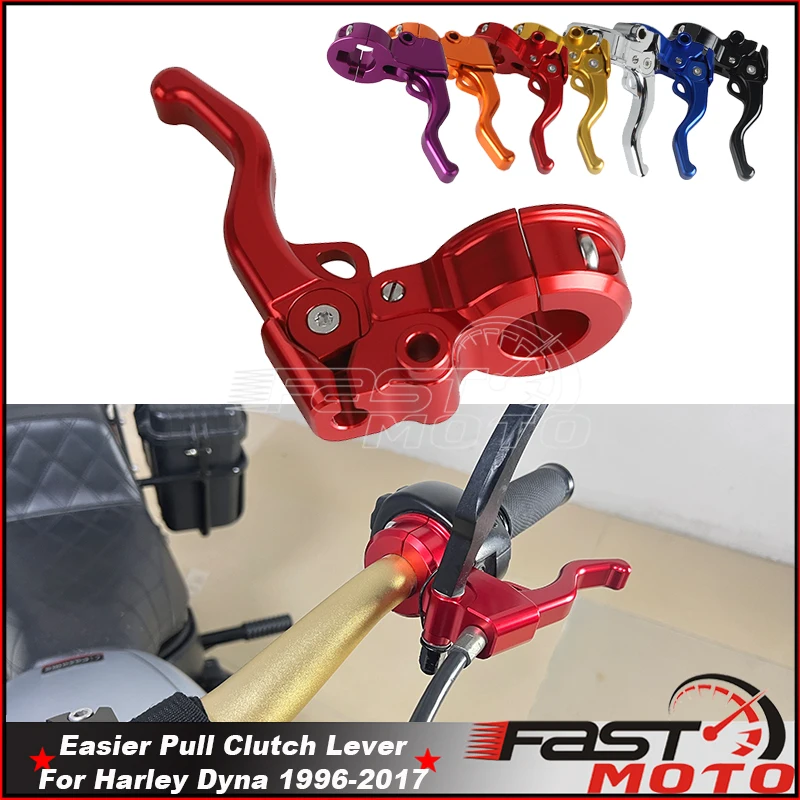 Рычаг сцепления для трюков с легким управлением Harley Dyna Super Glide CVO/SE FXDSE FXDC FXDX 35th