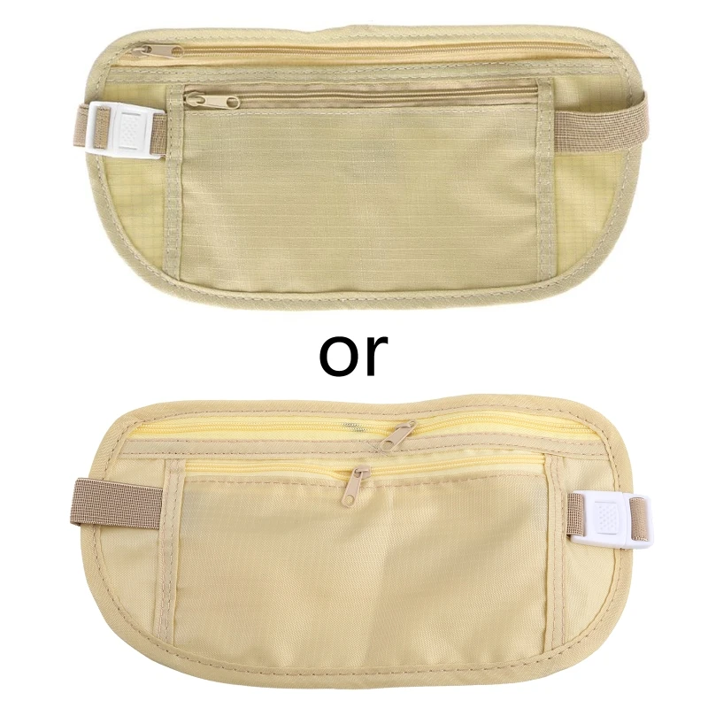 

Travel Wallet Passport Money Waist Belt Bag Secret Security