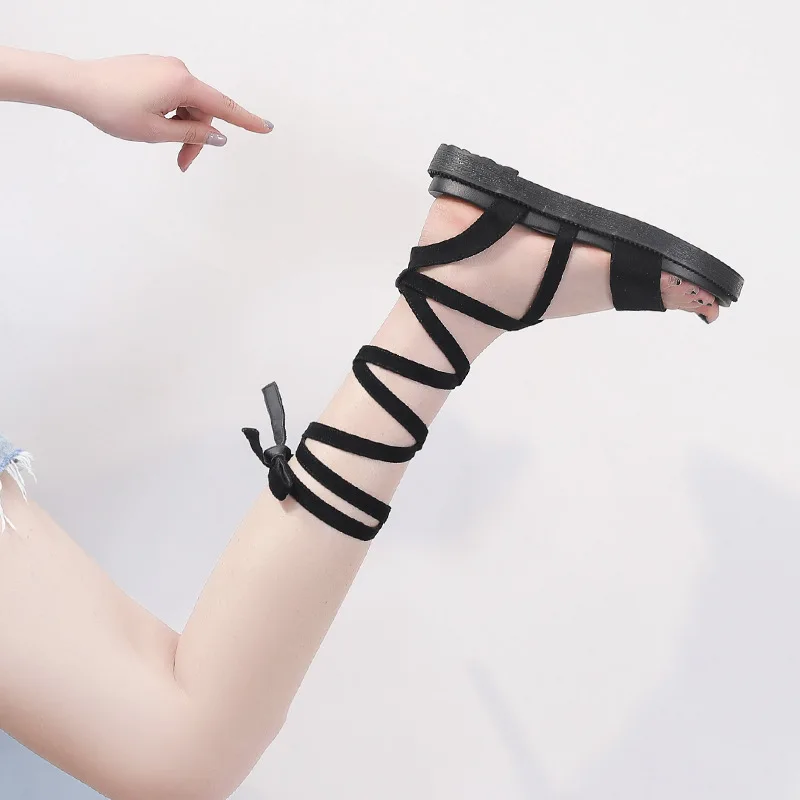 Women Sandals Summer Wedge Slip On Shoes Female Thick Bottom Slippers Beach Shoes Dropshipping Rome Retro Open Toe Slides