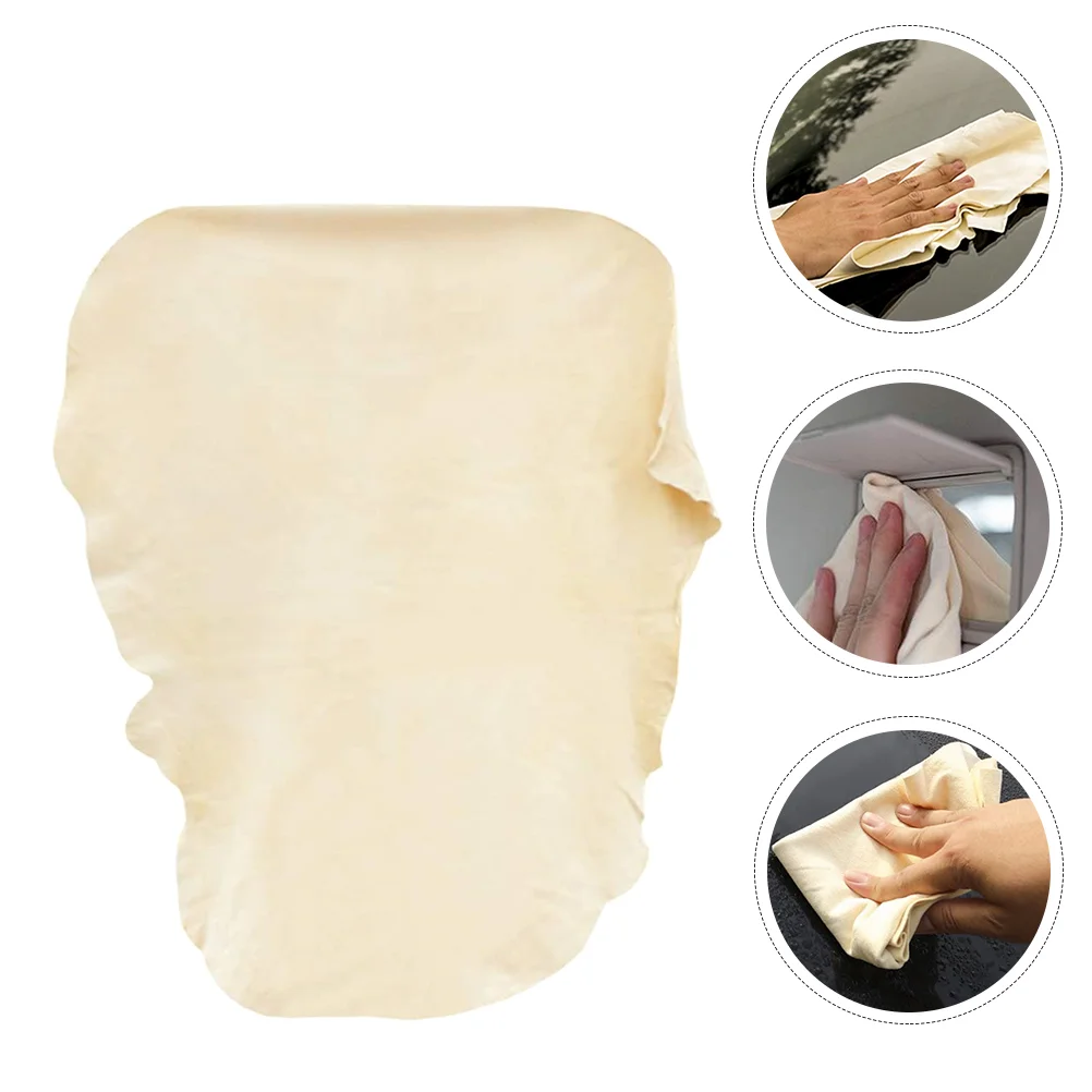 

Car Towel Auto Wash Cloth Cleaning Supply Chamois Vehicle Automotive Accessories