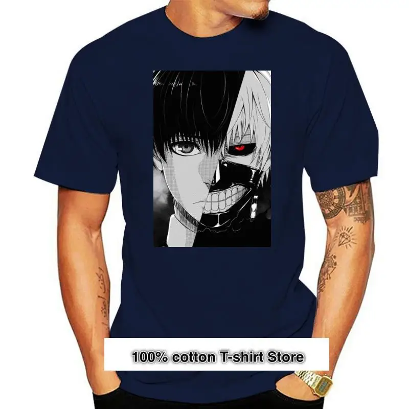

Camiseta de Tokyo Ghoul Ken Kaneki Unisex, camisa Retro Vintage, de calidad Superior, B624