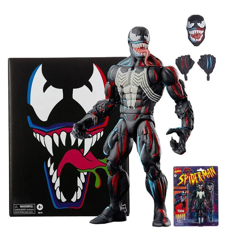 

Экшн-фигурка чудо яд, модель игрушки, 6 дюймов, Sdcc, ограниченная серия, фигурки Веном, роскошная упаковочная коробка, коллекционные украшения...