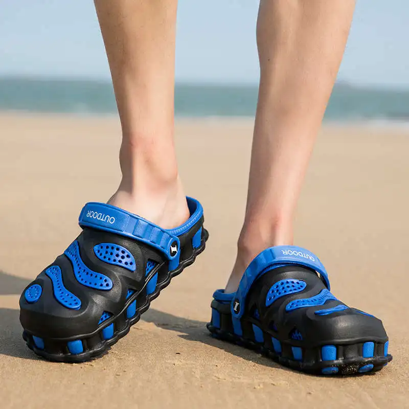 

Air Cushion Male Shoes Tennis Luxury Brand Men's Summer Sandals Harajuku Slippers For Home Men Top Flip Flops Man Brand Tennis