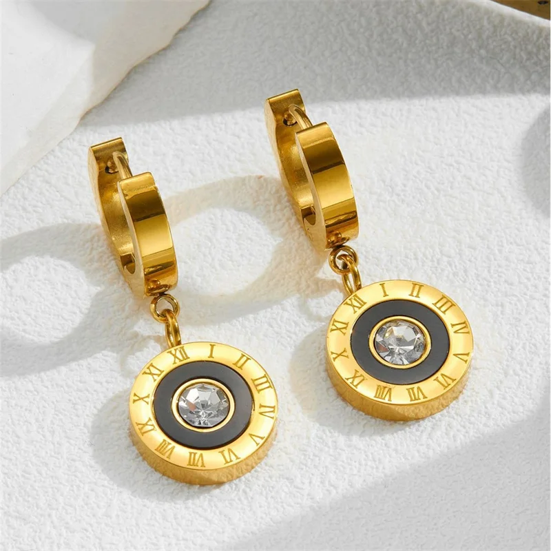 Новые серьги с микроинкрустацией цирконом Любовь несколько стилей буква D