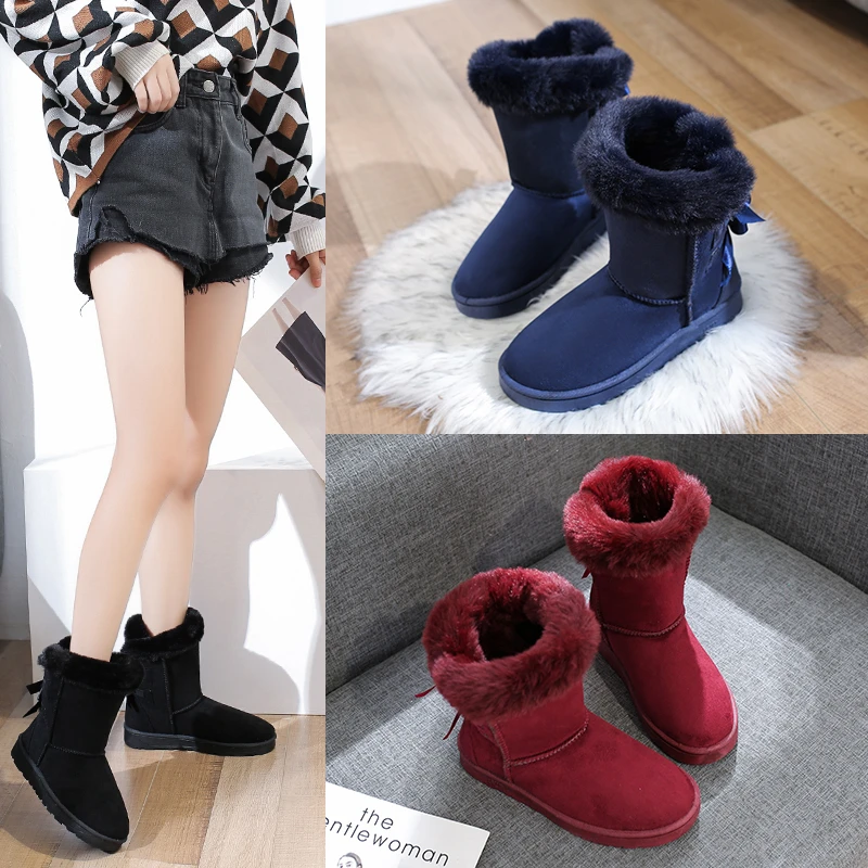

Женские Австралийские классические зимние сапоги 2022 высокого качества, зимние сапоги из натурального искусственного меха, Брендовая женская теплая обувь