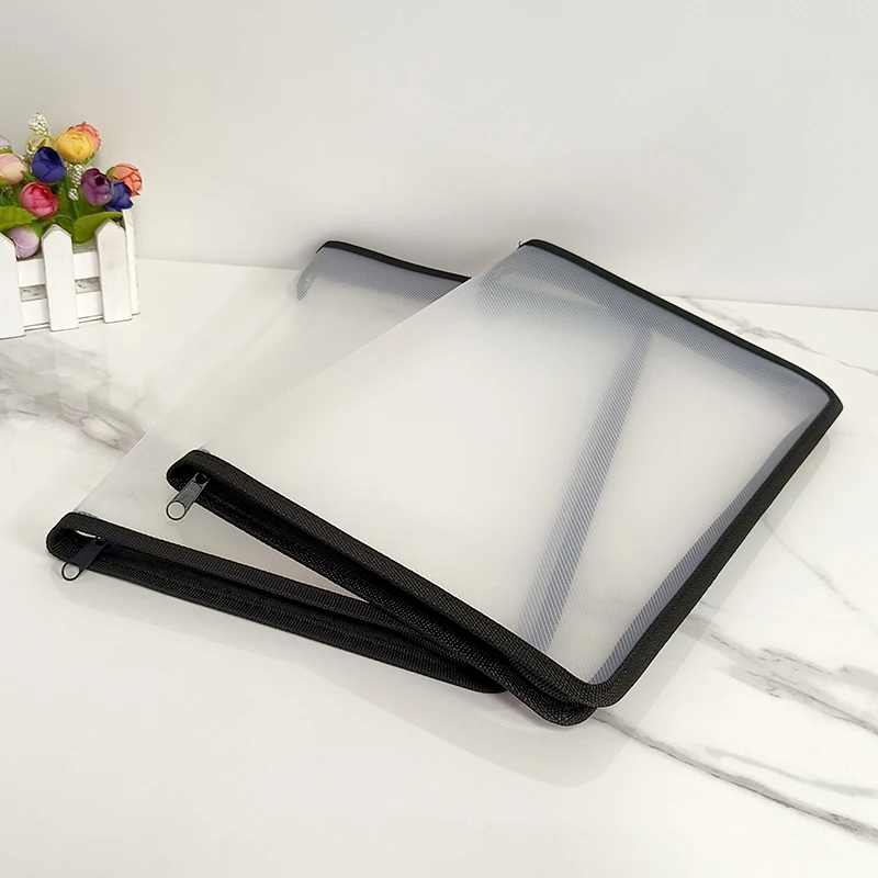 Прозрачная фотобумага портативный файл A4 хранение данных для конференций карман