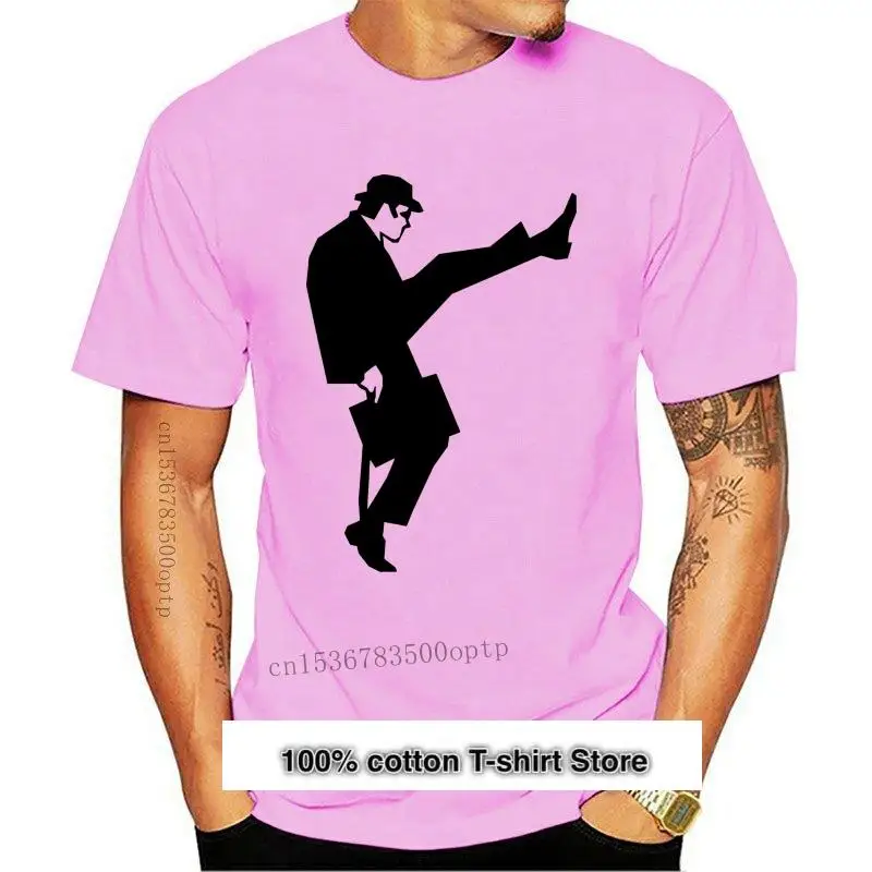 

Camiseta de manga corta para hombre y mujer, ropa divertida de Monty Python Silly Walk, Intouchables, novedad