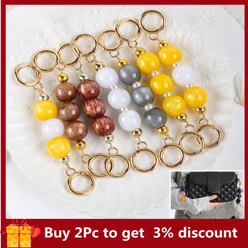 

Pearl Bag Chain Bag Hanging Chain Pearl Decorative Chain Girls Bag Accessory Handbag Chain Shoulder Messenger Bag Purses Chain