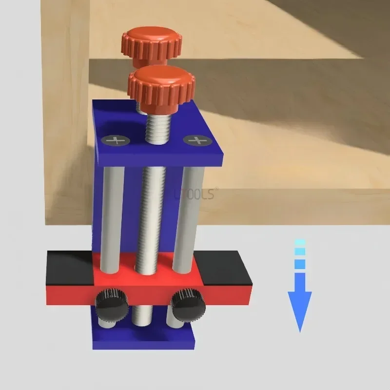 Монтажный зажим для дверей шкафов инструмент деревообработки торцевой Панели