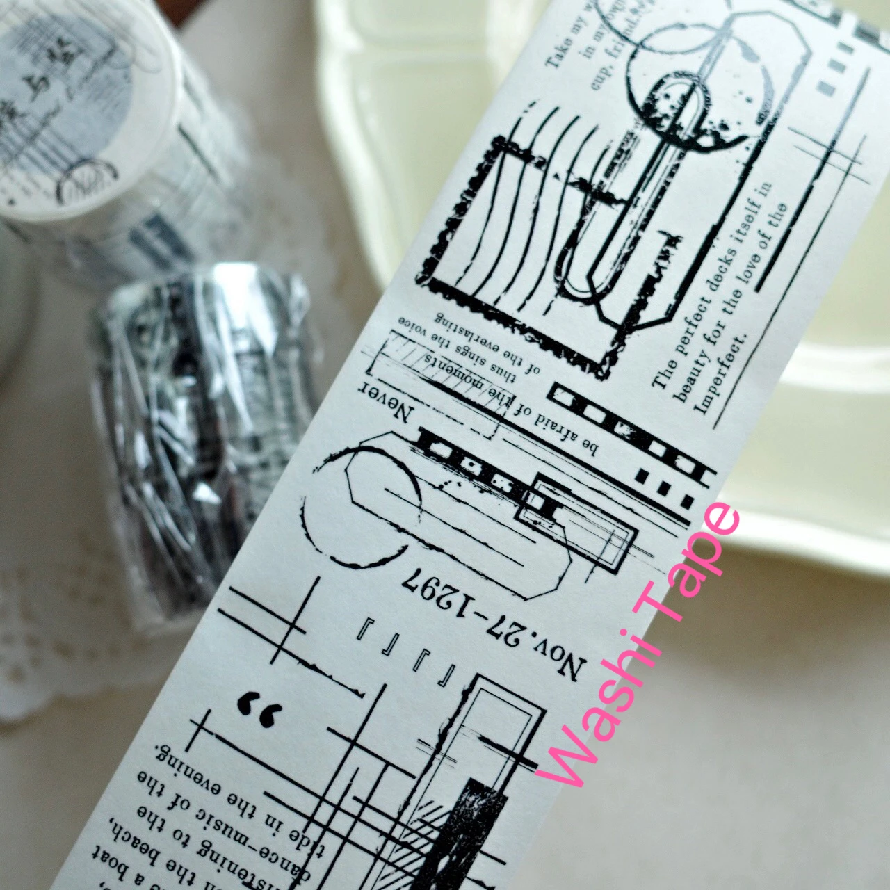 

Wollme YiEr Studio Washi Tape лента для скрапбукинга