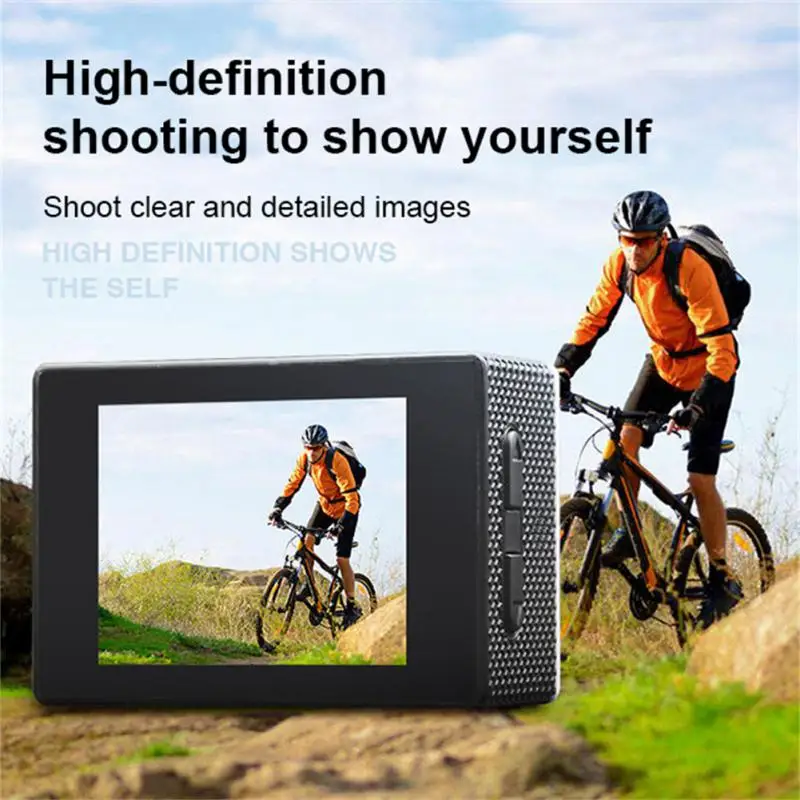 

Waterproof Sports Camera Multifunctional Video Cam Dv Camera 1080p Hd Underwater Sports Action Camera Digital Camera