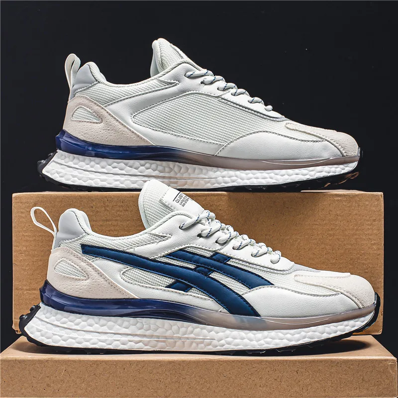 

Новинка, мужские кроссовки для бега, спортивная обувь для тренировок, уличные Нескользящие износостойкие кроссовки для ходьбы для мужчин