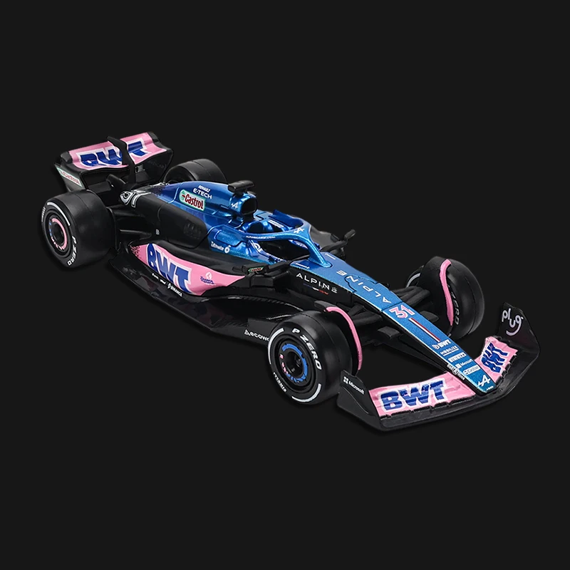 Bburago Масштаб 1:43 Литая Под Давлением Модель BWT Alpine A523 F1 Игрушечный Автомобиль В