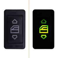 packs 12v24v 20a 6 pin car universal glass lifter switch built in green lighting indicator for car button switch accessory
