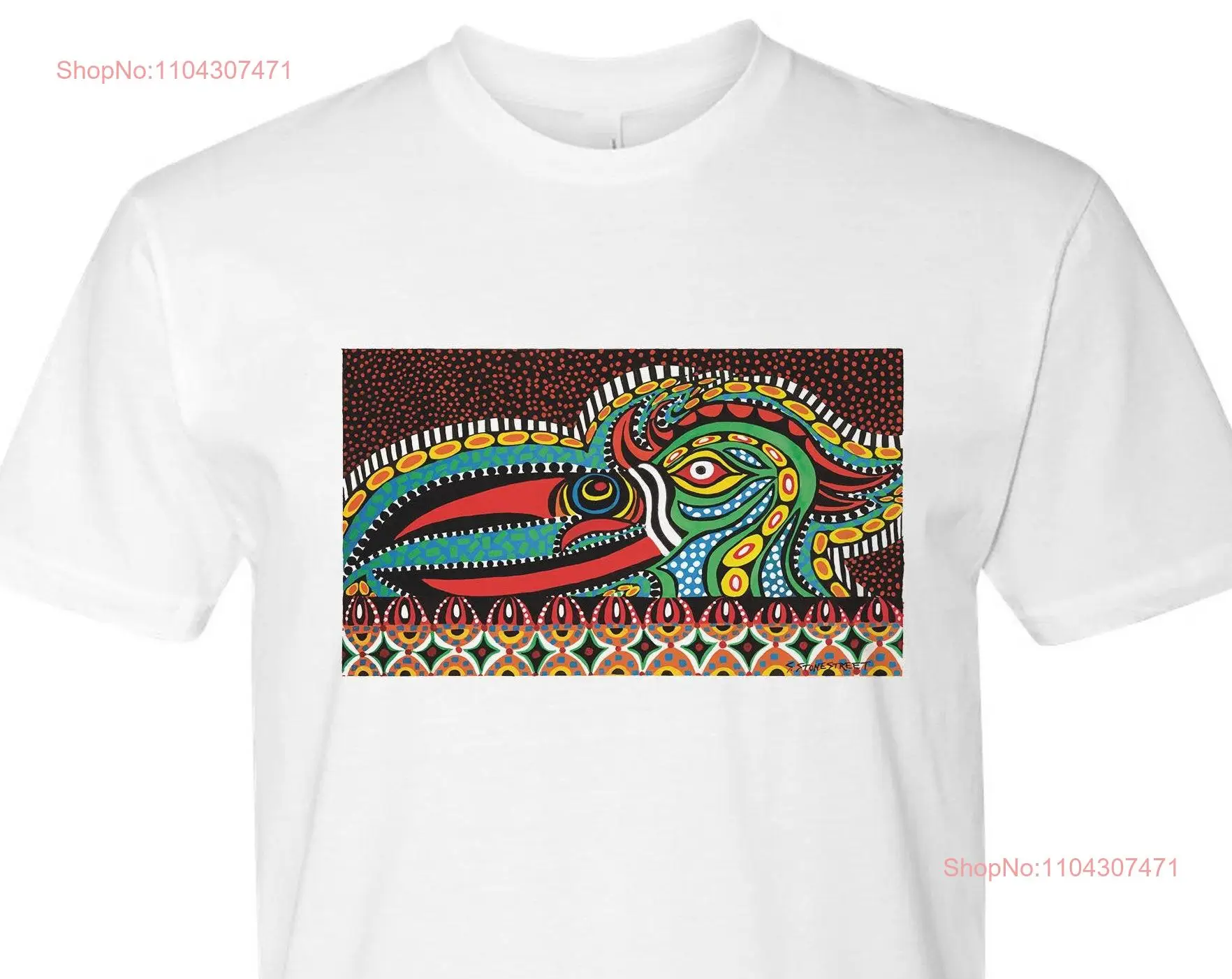 Футболка с птицей GIANT Art Lover мужская носимая одежда длинными или короткими