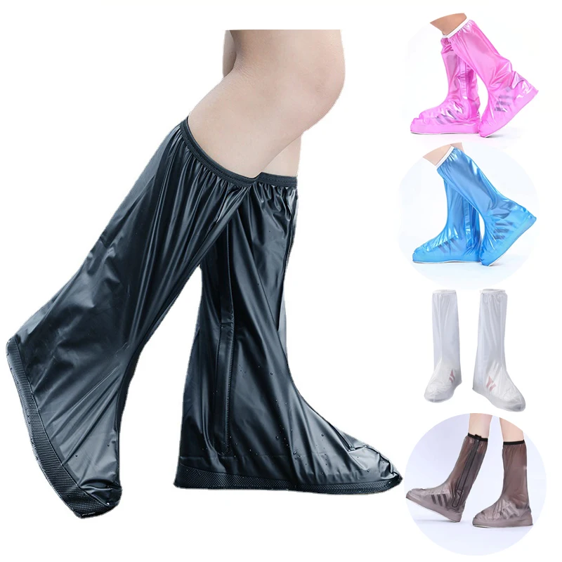 

Защитные Чехлы унисекс для обуви, водонепроницаемые Нескользящие, для дождливого, снежного дня, мотоцикла, скутера, велосипеда