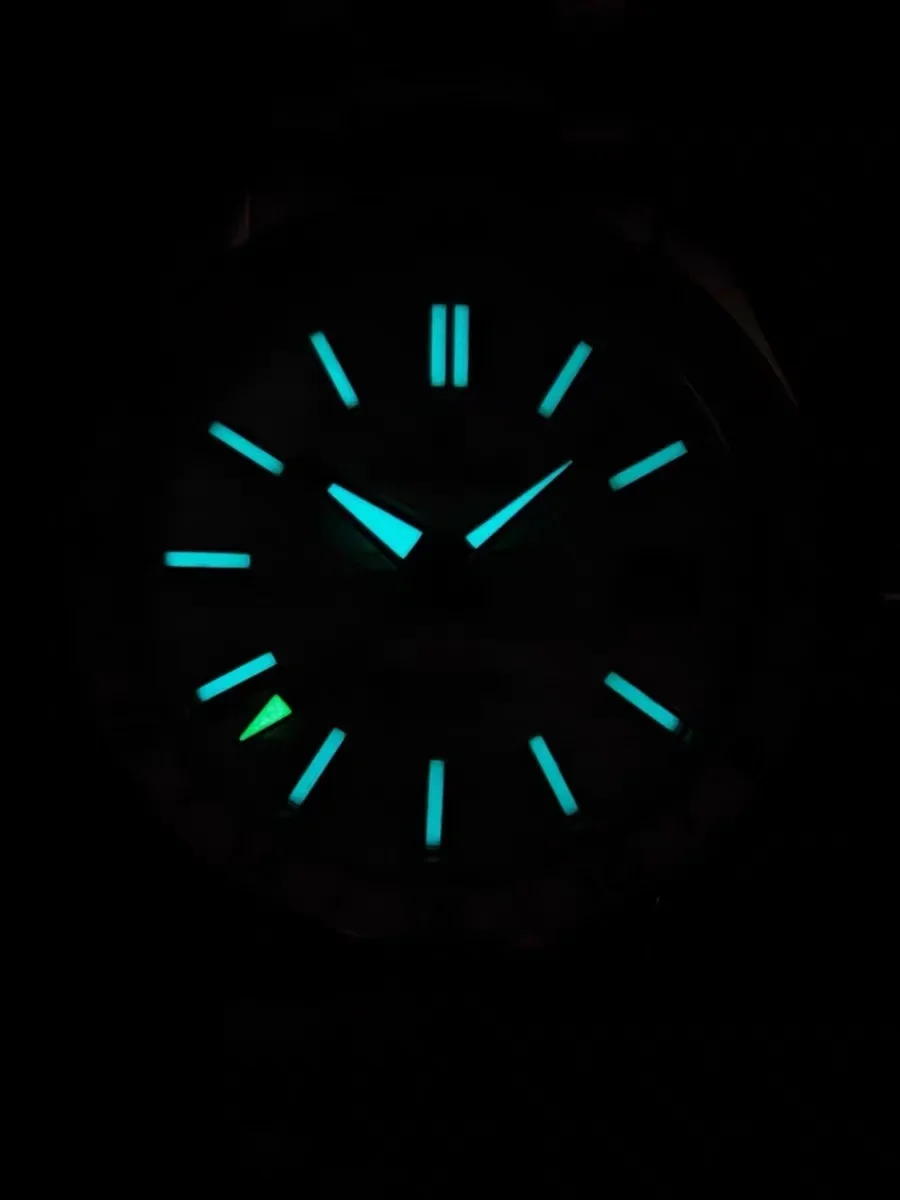 Cronos L6029M GS 39 мм Механические мужские часы с текстурой пустыни NH34 Автоматические