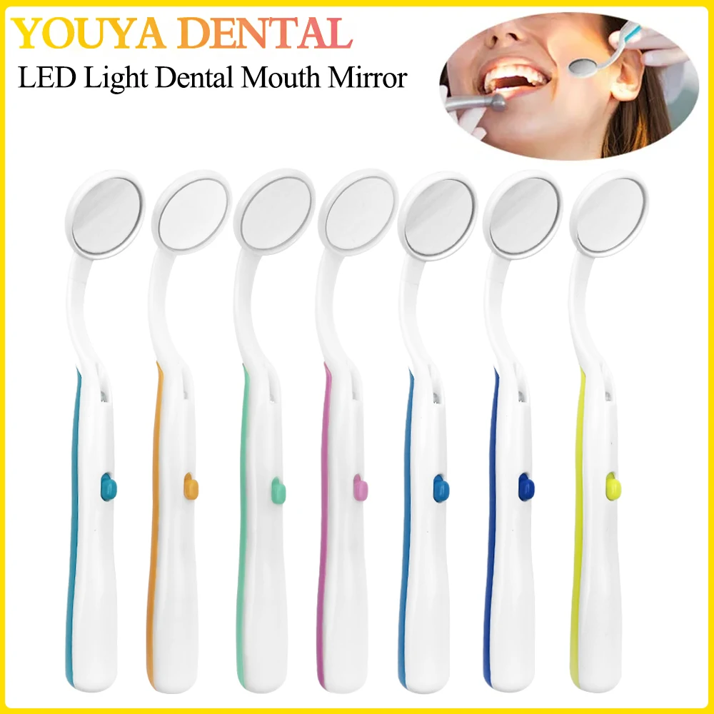 1 шт. светодиодный светильник стоматологическое зеркало для рта средство