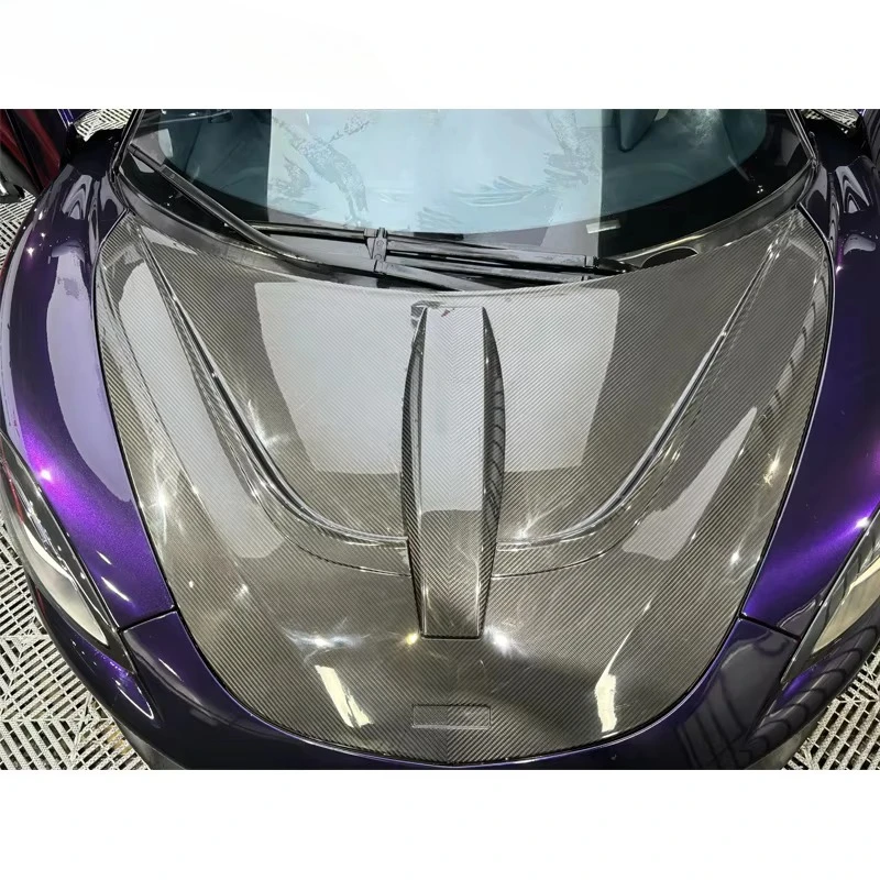 Новинка для 540S570S600LT: капот и крышка двигателя из сухого карбона в стиле N. Высококачественная установка на болтах с крепежными элементами. 100% совместимость. (art.: 3920dcd2629ec) - 3920dcd2629ec