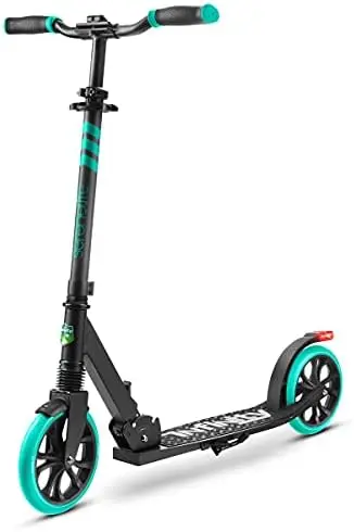 

Kick Scooter - Stand Kick Scooter for Teens and Adults with Rubber Grip at Tip