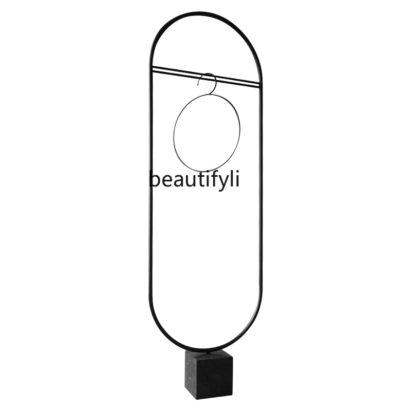 

ZqCreative дизайнерская модель мраморная вешалка для пальто отдел продаж Минималистичная напольная вешалка для одежды