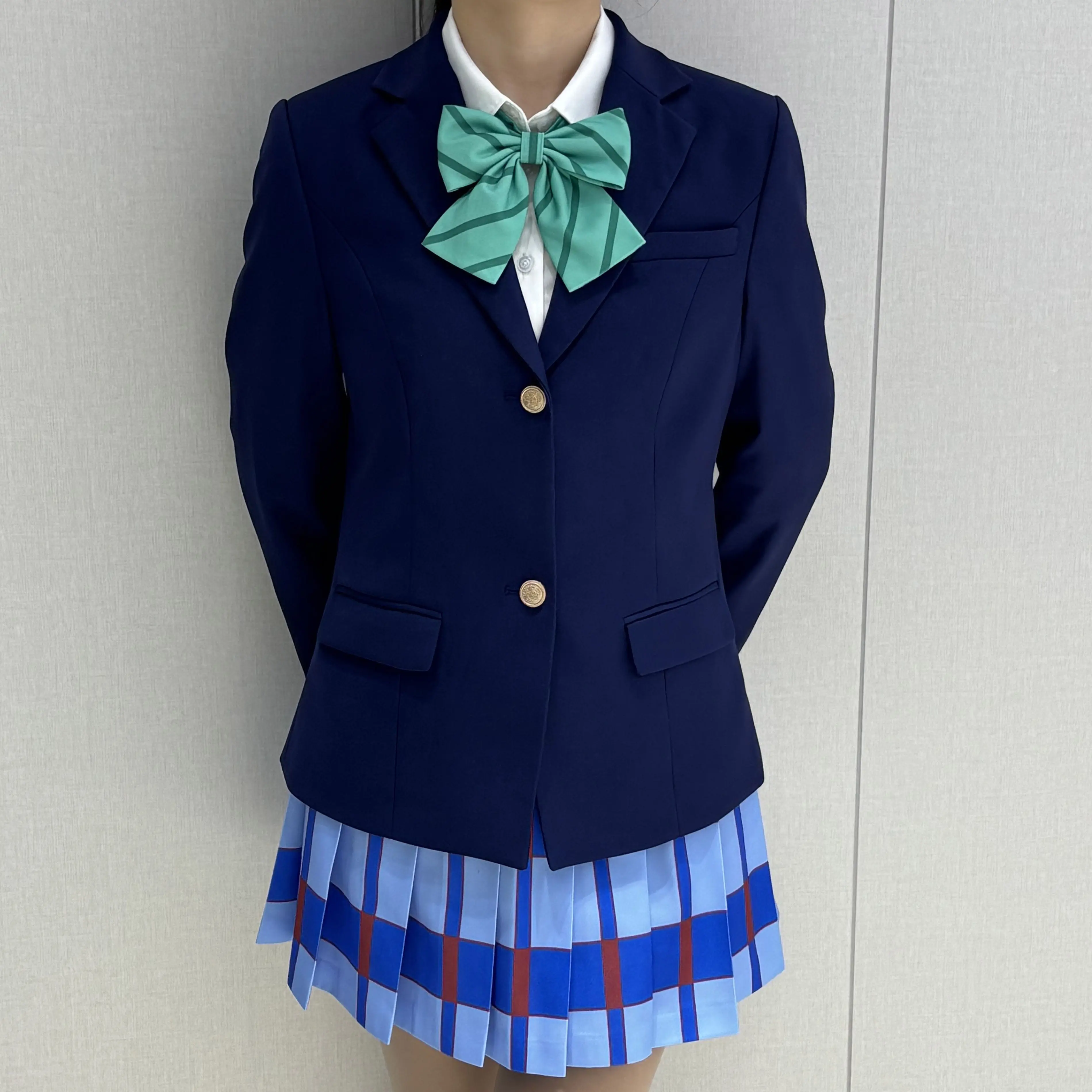 Фото Костюмы для косплея по аниме Love Live! (Хонока, Минами, Котори, Уми, Аясэ, Эли, Тоё, Нозоми, Маки, Хошизора, Рин, Ханай, Нико) — школьная форма №3