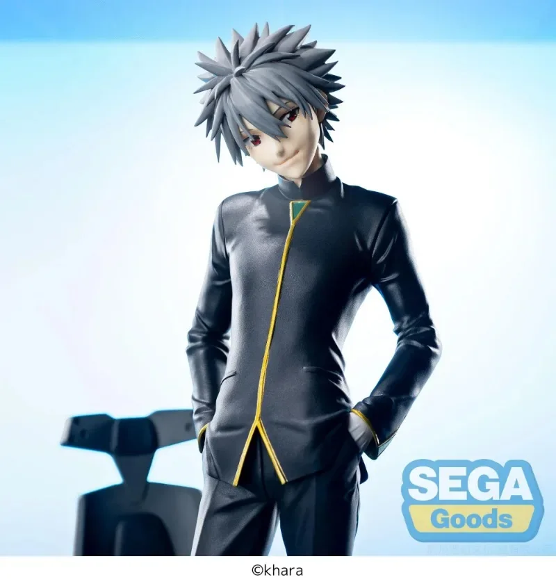 Фото SEGA Luminasta Evangelion:3.0+1.01 Thrice Upon A Time Нагиса Кавору в костюме командира, коллекционная аниме-фигурка, модель, игрушка №5