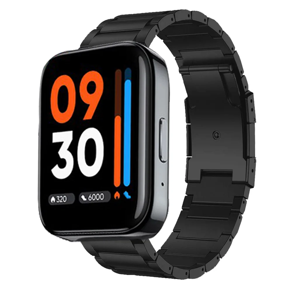 

Титановый ремешок для Realme Watch S Pro Band Realme Watch 3 Pro Сменные Металлические 20 мм 22 мм наручные Ремешки для наручных часов аксессуары для браслетов