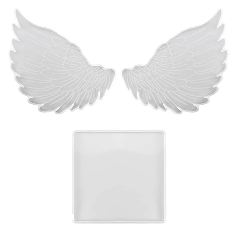 

Большая квадратная силиконовая форма и фоторамка «Ангел» (7,5x7,5 дюйма)