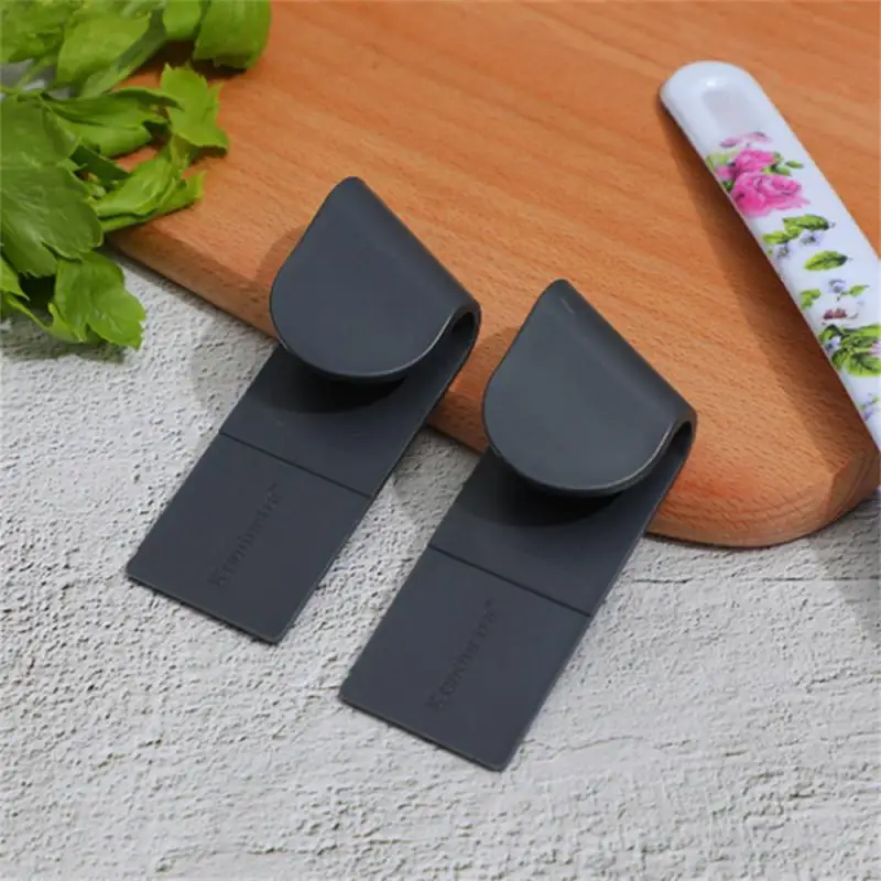 

Wall-Mounted Pot Lid Holder Hanging Rack Kitchen Organizer ABS Spoon Pan Cover Shelf Kitchen Accessories Storage Rack