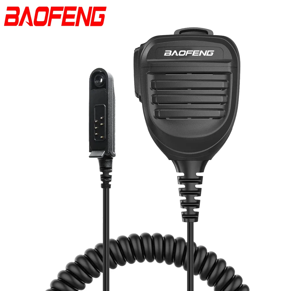 Waterproof Baofeng UV9R Speaker Mic For BaoFeng UV-9R Plus UV-XR UV-9R Pro GT-3WP Waterproof Walkie Talkie Ham Two Way Radio